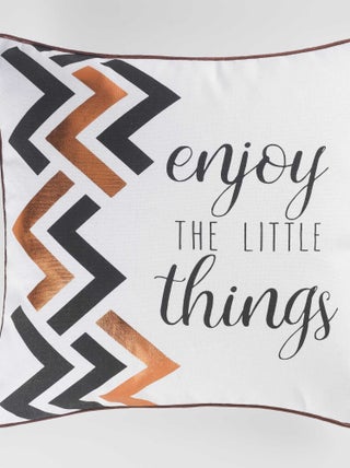 Housse de coussin Modele Enjoy the Little Things
