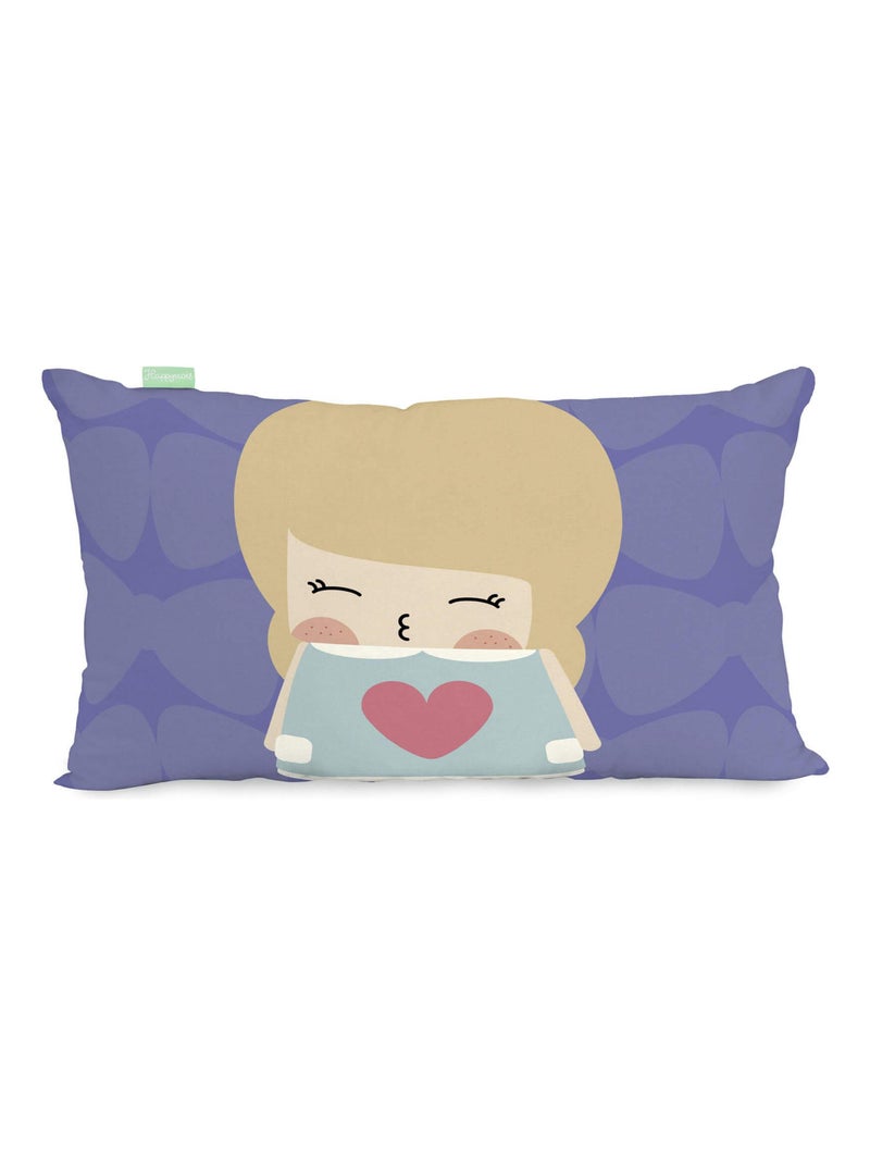 Housse de coussin Moon dream "Happyfriday" Blanc - Kiabi