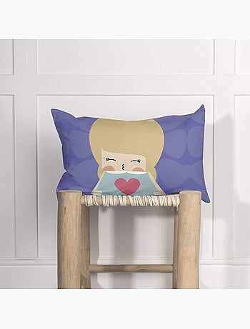 Housse de coussin moon dream "happyfriday