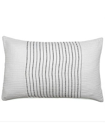 Housse de coussin mousseline de coton IMANI