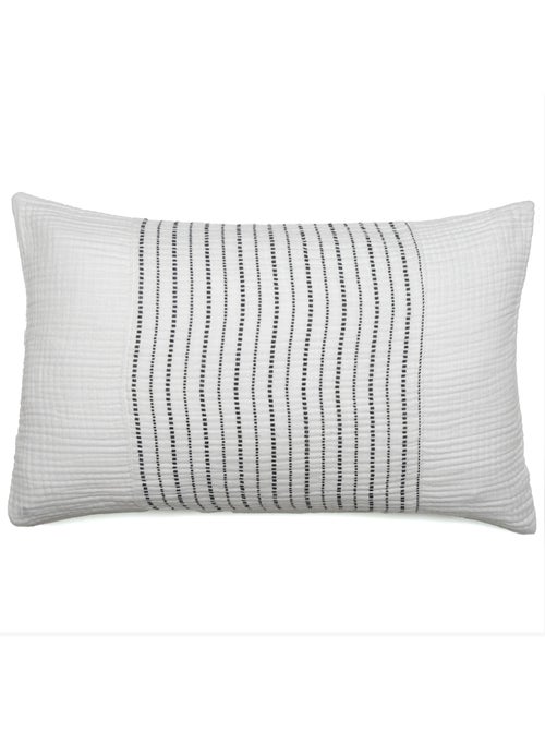 Housse de coussin mousseline de coton IMANI - Kiabi