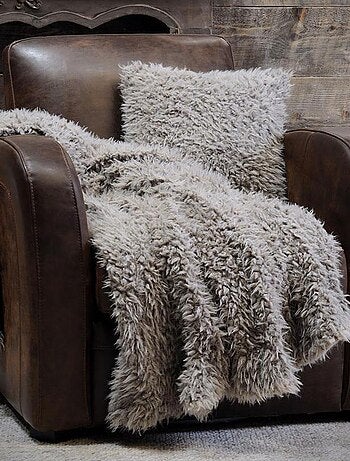 Housse de coussin mouton