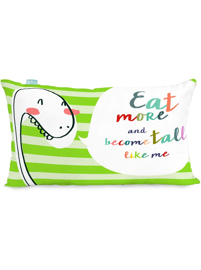 Housse de coussin My friend "Happyfriday" Multicolore - Kiabi