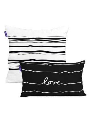 Housse de coussin My love "Happyfriday"