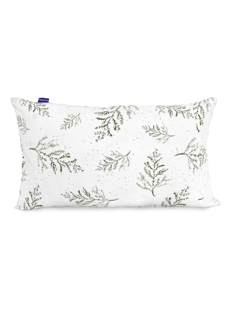 Housse de coussin Mystical winter "Happyfriday" Blanc - Kiabi