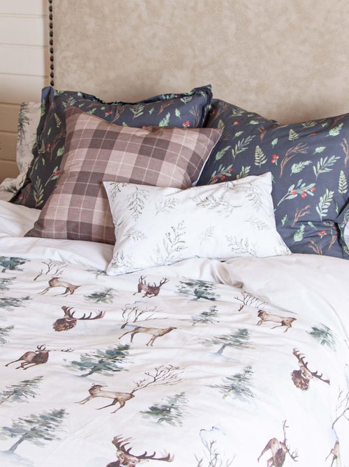 Housse de coussin Mystical winter "Happyfriday" - Kiabi