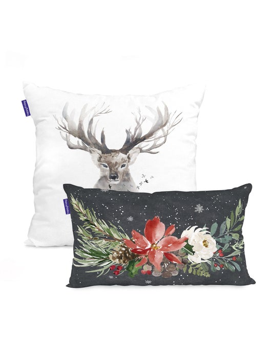 Housse de coussin Mystical winter "Happyfriday" - Kiabi Housse de coussin Mystical winter "Happyfriday" - Kiabi