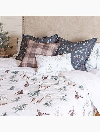 Housse de coussin mystical winter "happyfriday