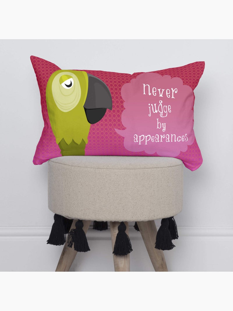 Housse de coussin Nanny "Happyfriday" Multicolore - Kiabi