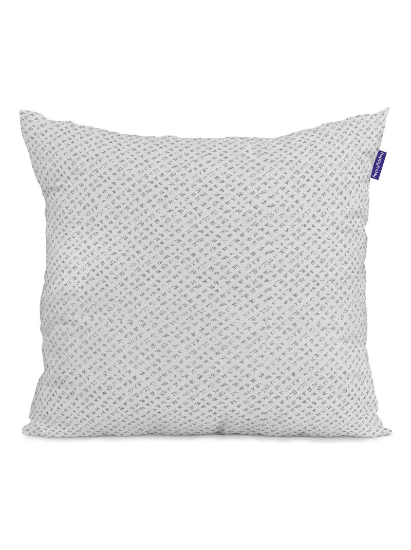 Housse de coussin Nightfall "Happyfriday" Blanc - Kiabi