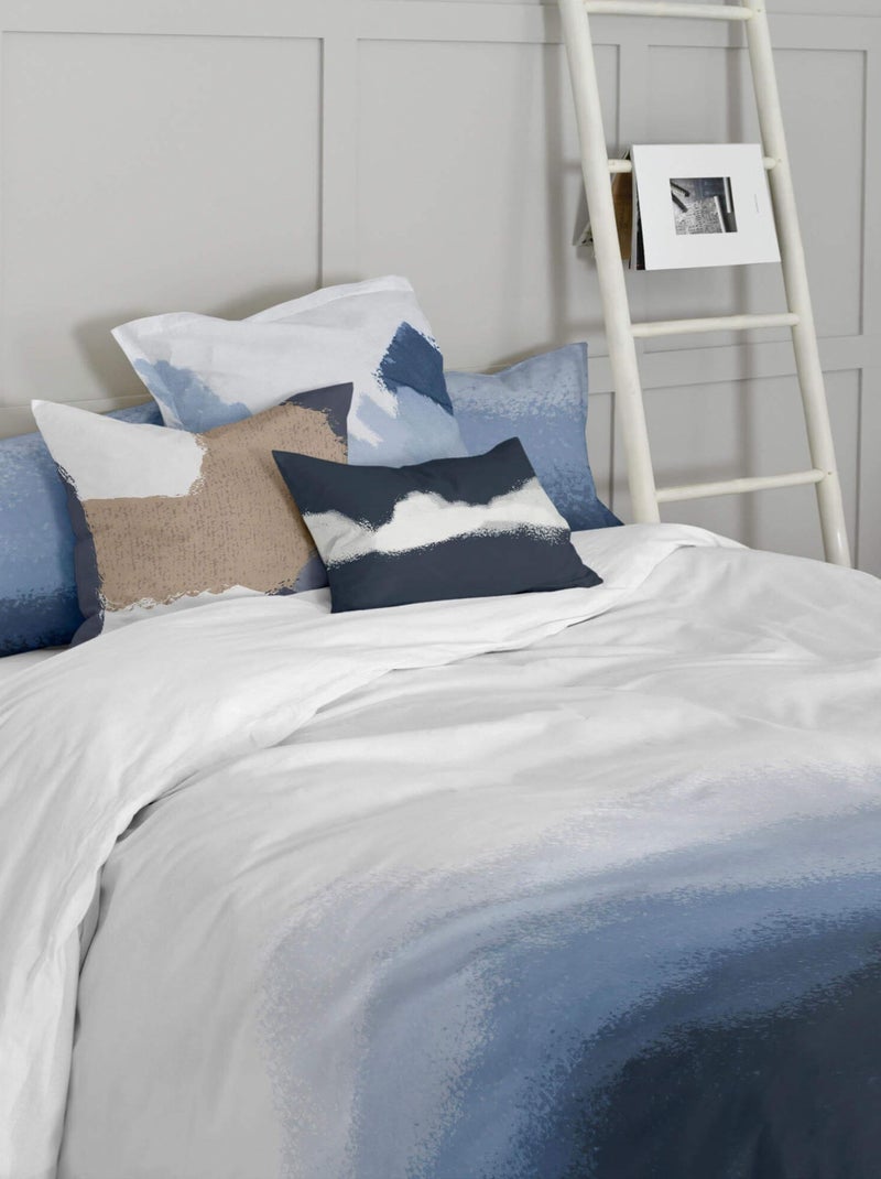 Housse de coussin Nightfall "Happyfriday" Blanc - Kiabi