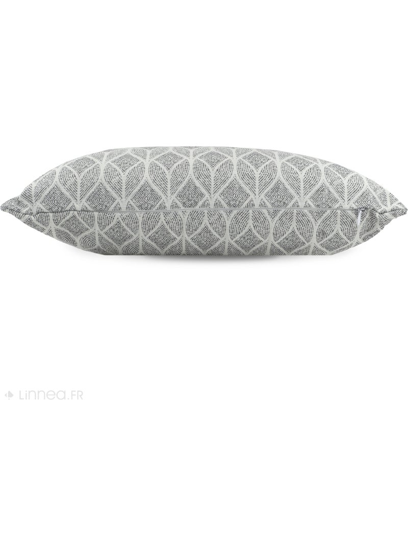 Housse de coussin NOUMEA Rectangulaire Blanc - Kiabi