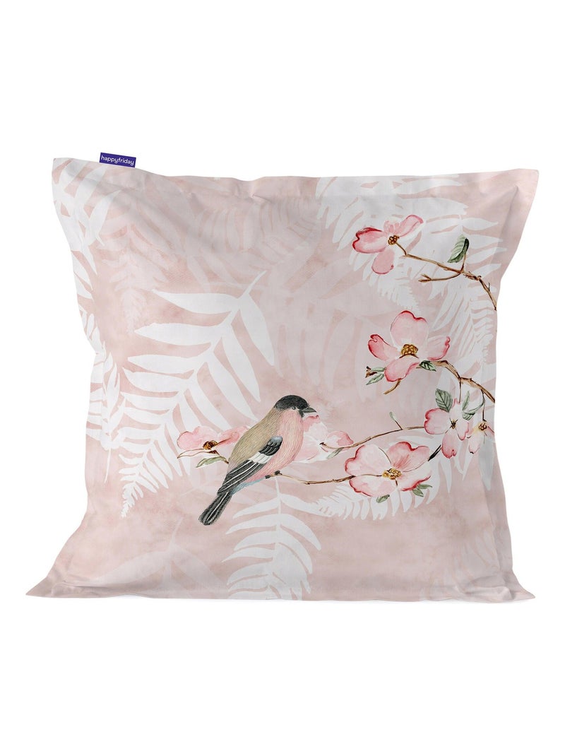 Housse de coussin Ohara "Happyfriday" Blanc - Kiabi