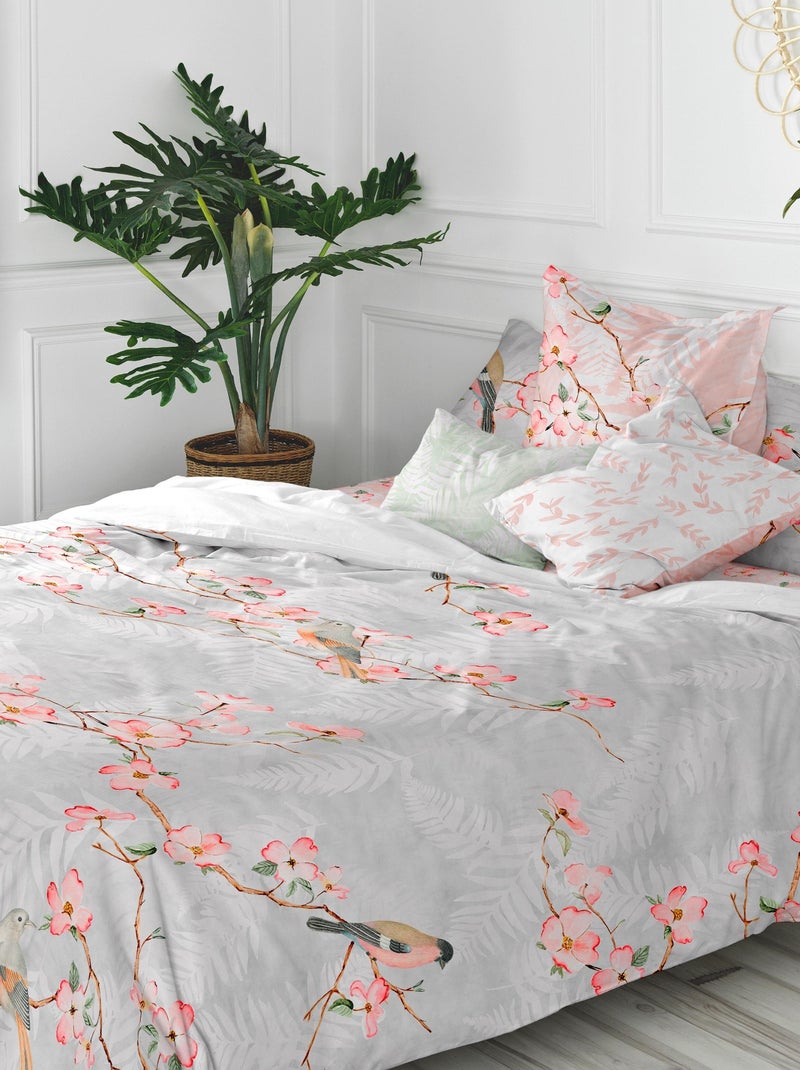 Housse de coussin Ohara "Happyfriday" Blanc - Kiabi