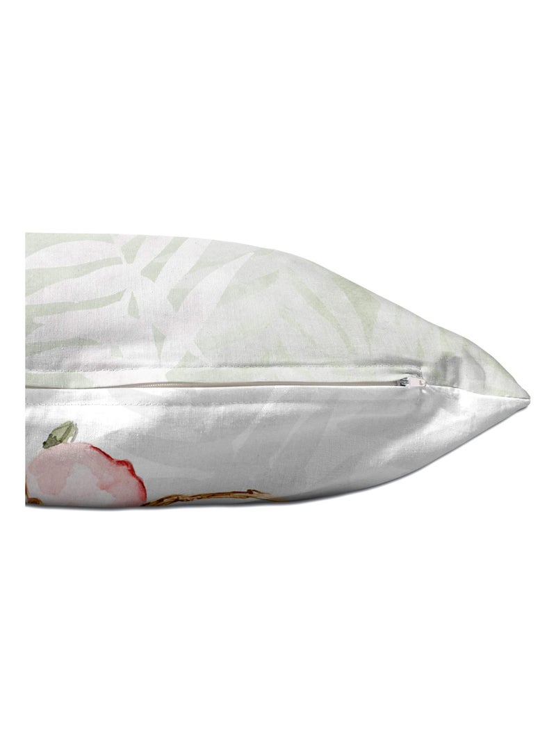 Housse de coussin Ohara "Happyfriday" Blanc - Kiabi