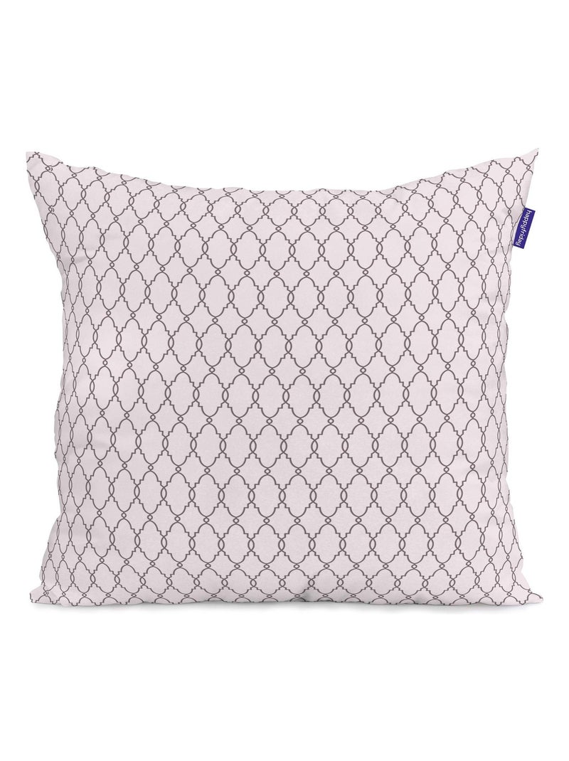 Housse de coussin Onyx "Happyfriday" Blanc - Kiabi