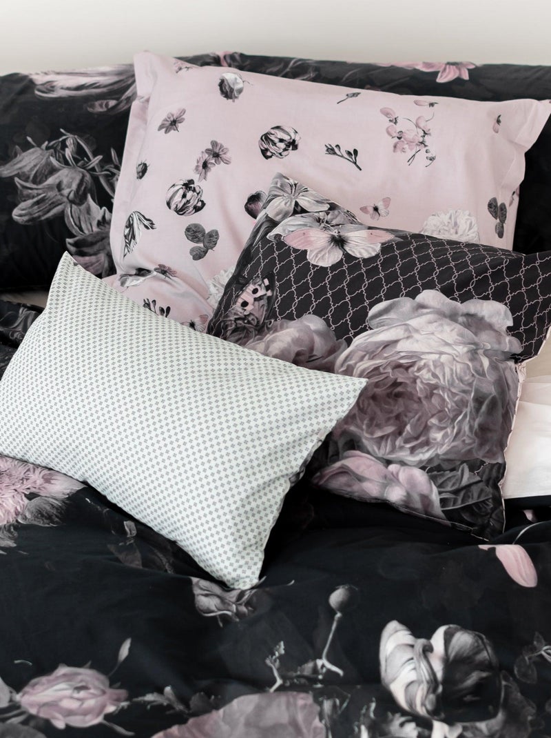 Housse de coussin Onyx "Happyfriday" Blanc - Kiabi