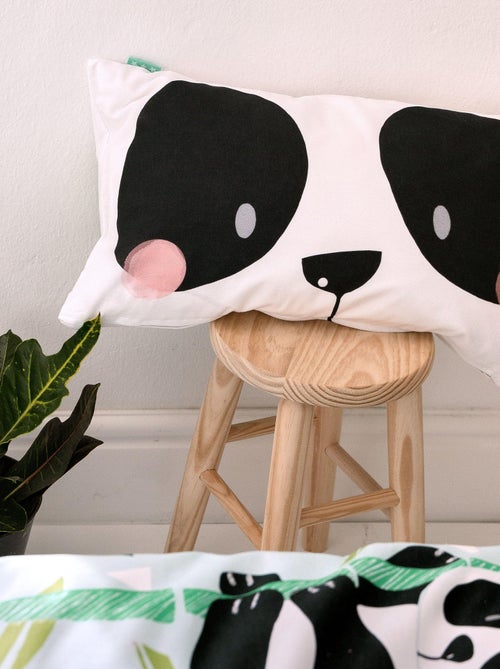 Housse de coussin Panda garden "Happyfriday" - Kiabi