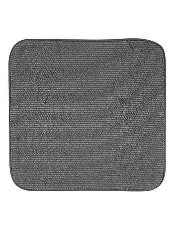 Housse de coussin passepoilée