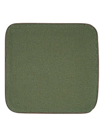 Housse de coussin passepoilée