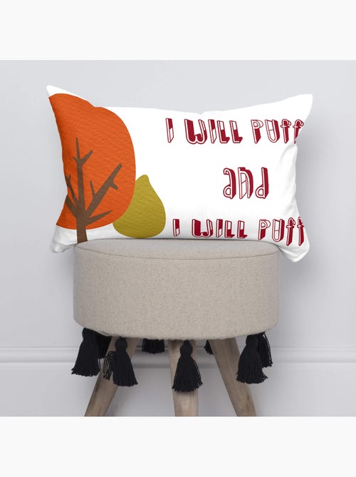 Housse de coussin Piggys "Happyfriday" - Kiabi Housse de coussin Piggys "Happyfriday" - Kiabi