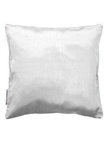 Housse de coussin Polyester Shantung Uni Shana Rose 40 x 40 cm