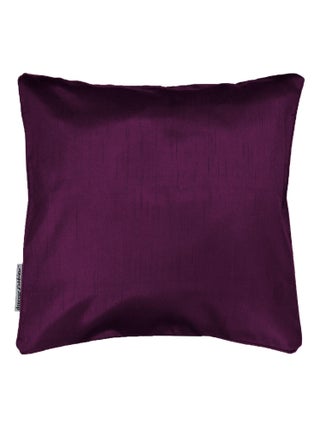 Housse de coussin Polyester Collection Shantung Uni Shana