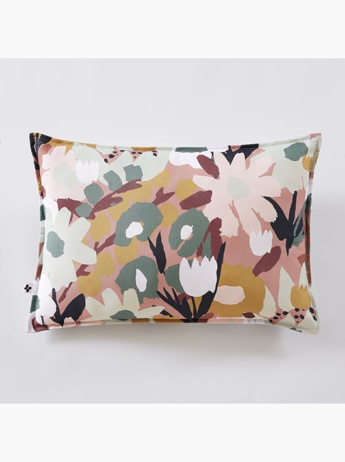 Housse de coussin polyester imprimé + enduction léane - Kiabi