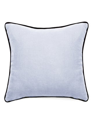 Housse de coussin PRELUDE en lin et coton