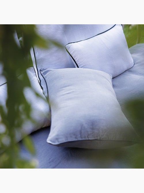 Housse de coussin PRELUDE en lin et coton - Kiabi Housse de coussin PRELUDE en lin et coton - Kiabi