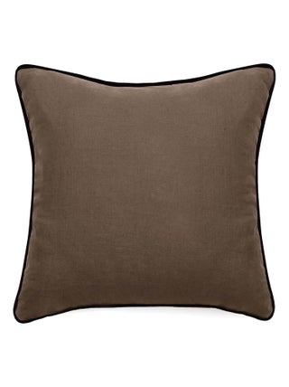 Housse de coussin PRELUDE en lin et coton
