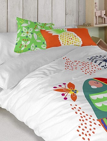Housse de coussin Pretty parrots "Happyfriday