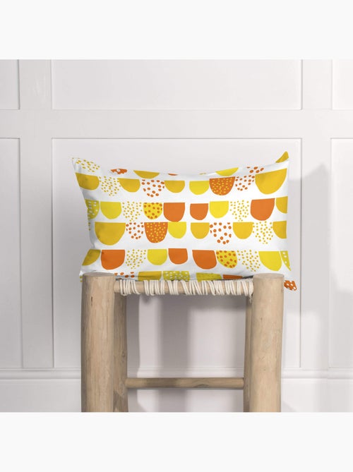 Housse de coussin Pretty parrots "Happyfriday" - Kiabi