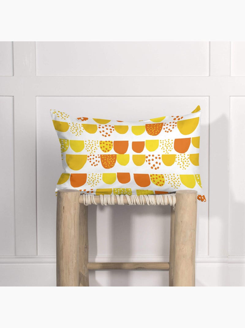 Housse de coussin Pretty parrots "Happyfriday" Multicolore - Kiabi