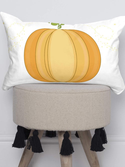 Housse de coussin Pumpkin "Happyfriday" - Kiabi Housse de coussin Pumpkin "Happyfriday" - Kiabi