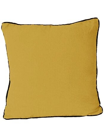 Housse de coussin pur lin lavé
