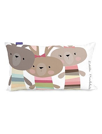 Housse de coussin Rabbit family "Happyfriday