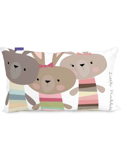 Housse de coussin Rabbit family "Happyfriday" - Kiabi Housse de coussin Rabbit family "Happyfriday" - Kiabi