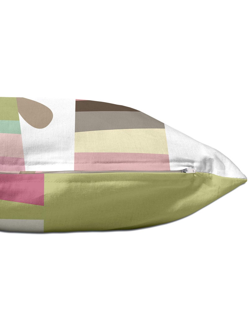 Housse de coussin Rabbit family "Happyfriday" Multicolore - Kiabi