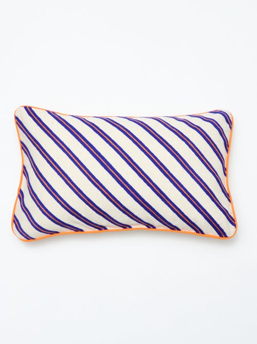 Housse de coussin rayé (30x50 cm) - Kiabi Home - Kiabi
