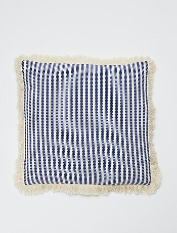 Housse de coussin rayée - Kiabi Home