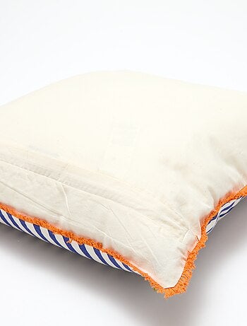 Housse de coussin rayée - Kiabi Home