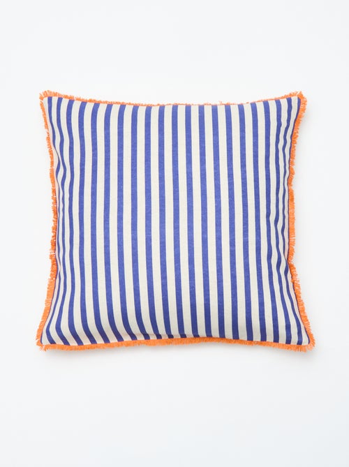 Housse de coussin rayée - Kiabi Home - Kiabi