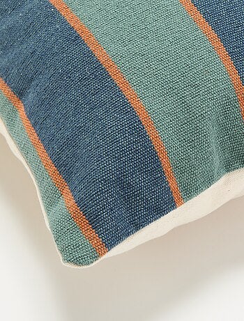 Housse de coussin rayée - Kiabi Home