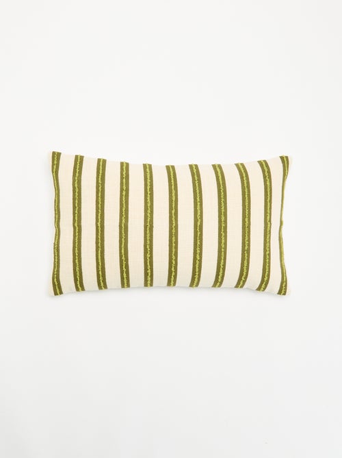 Housse de coussin rectangulaire - Kiabi