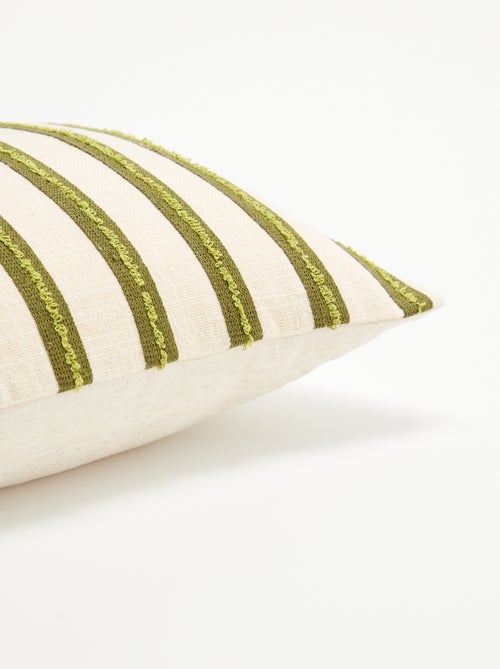 Housse de coussin rectangulaire - Kiabi