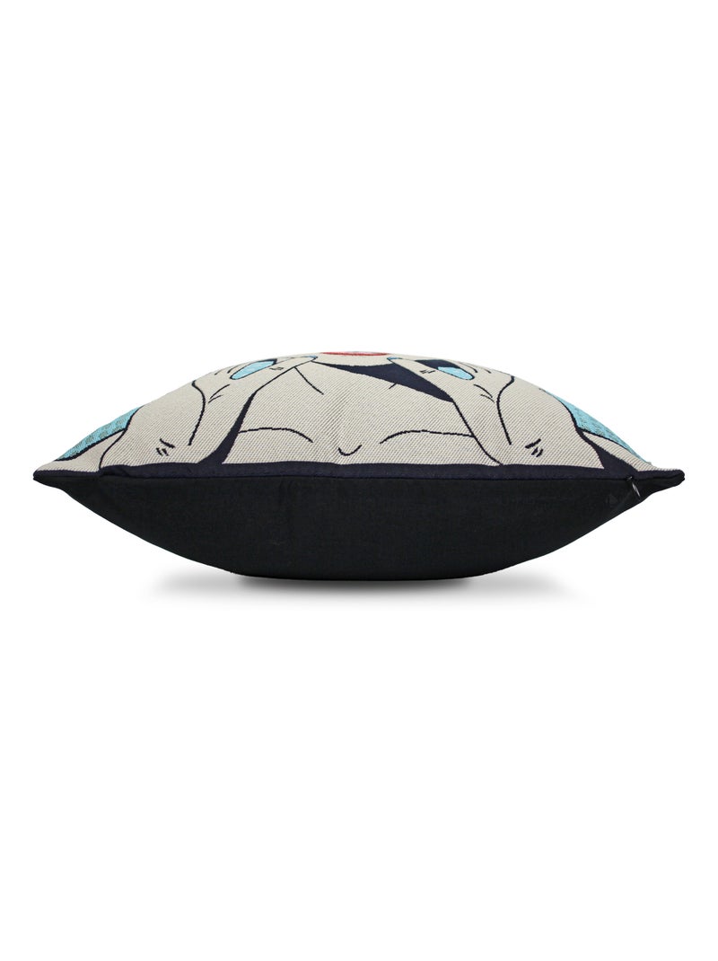 Housse de coussin RHIANA Bleu - Kiabi