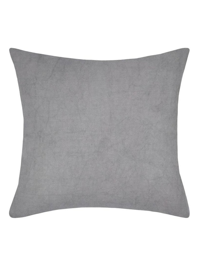 Housse de coussin Rufus Gris - Kiabi