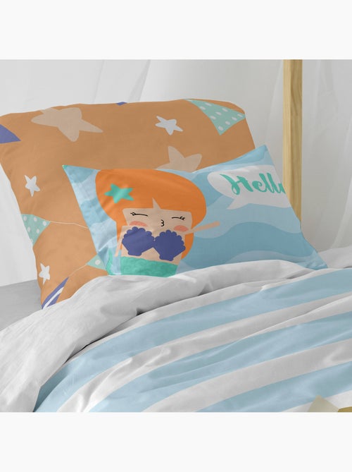 Housse de coussin Sailor "Happyfriday" - Kiabi