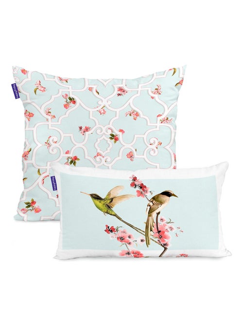 Housse de coussin Sakura "Happyfriday" - Kiabi